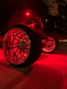 RGBW Wheel Lights 4 - Row